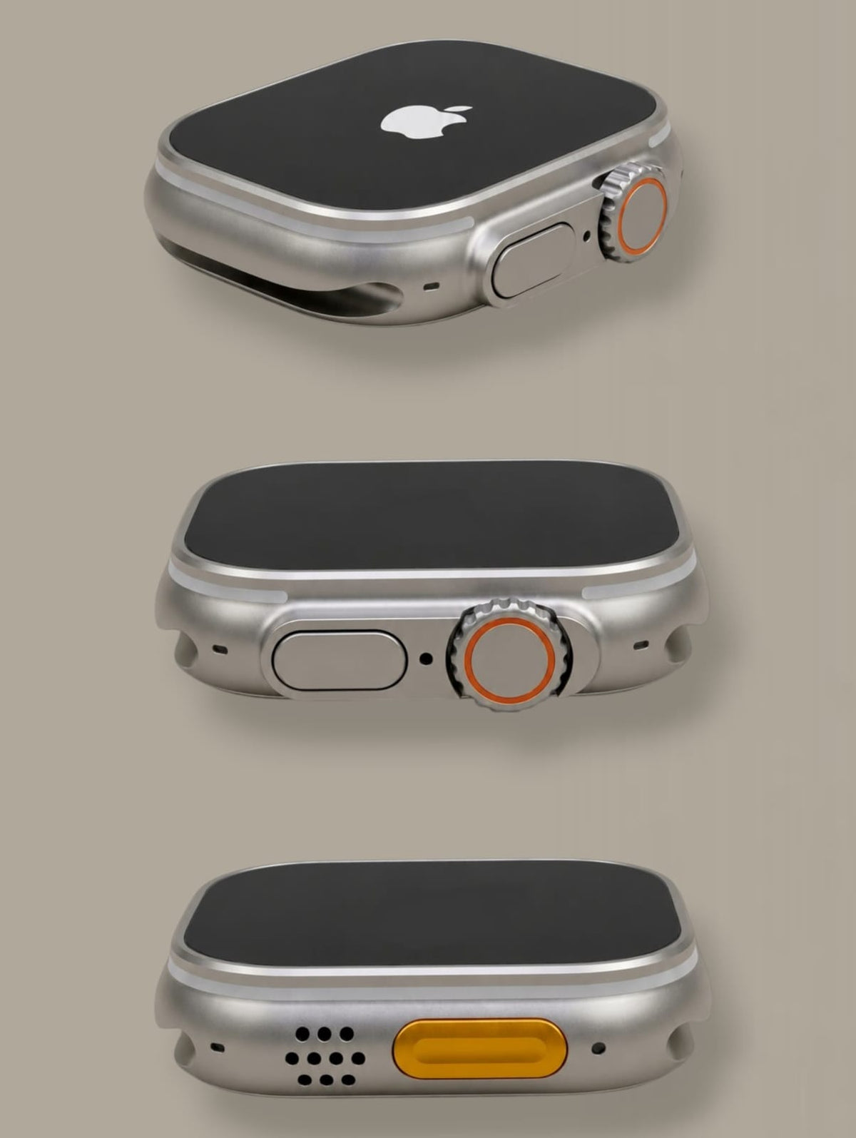 Apple Watch Ultra 3 Nike Smartwatch – Titanium Black