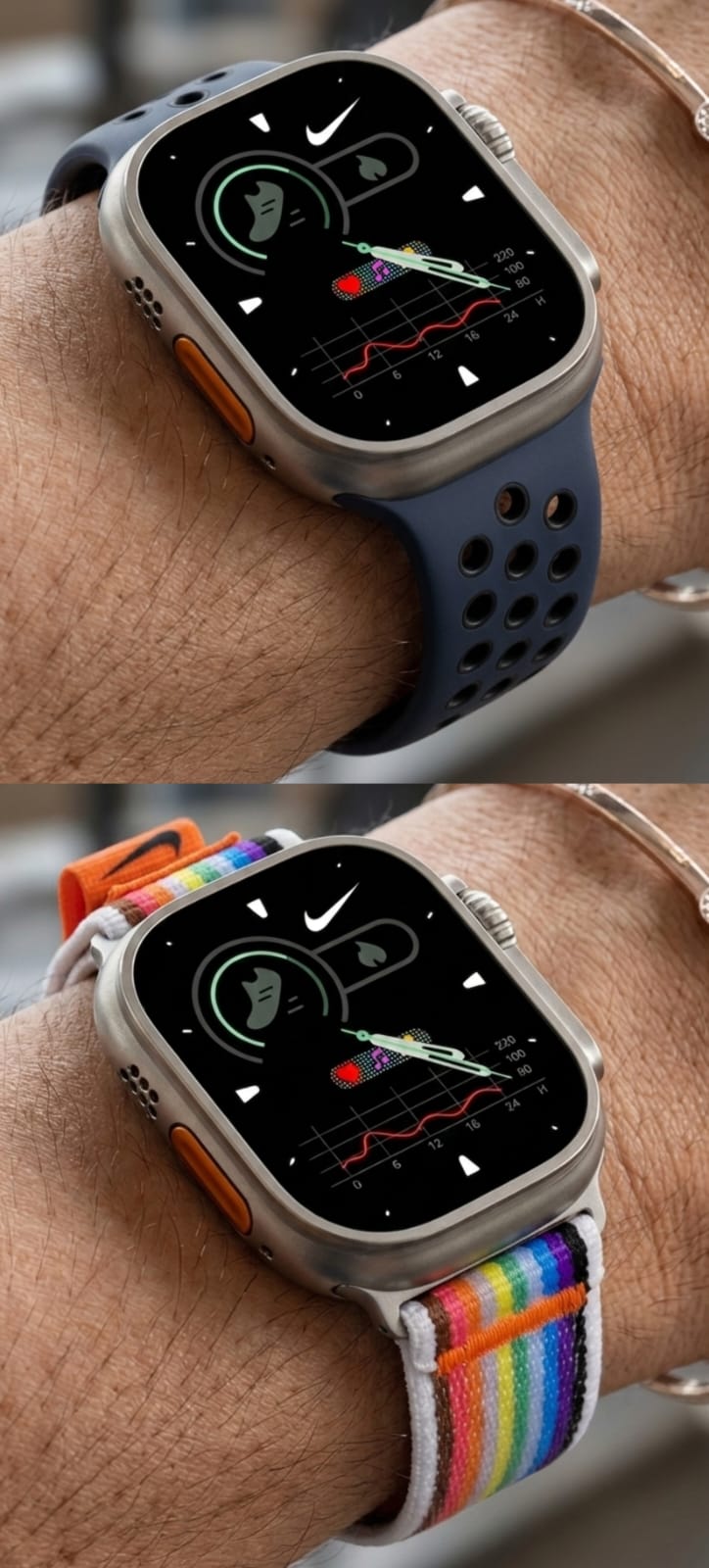 Apple Watch Ultra 3 Nike  Smartwatch – Titanium Black