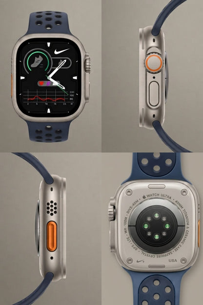 Apple Watch Ultra 3 Nike  Smartwatch – Titanium Black