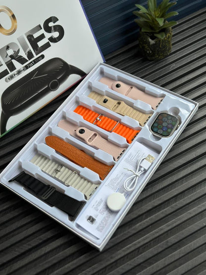 Series10 watch with 7 amazing strap