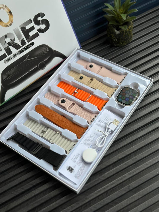 Series10 watch with 7 amazing strap