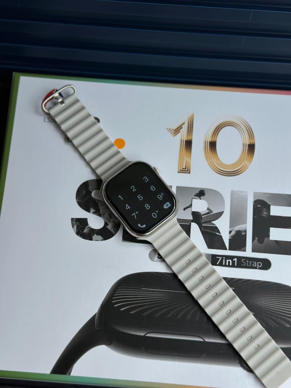 Series10 watch with 7 amazing strap