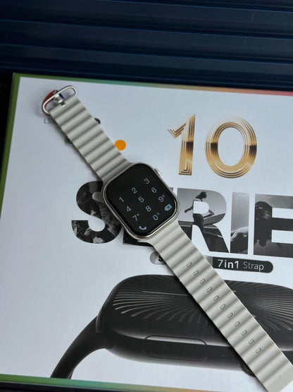 Series10 watch with 7 amazing strap